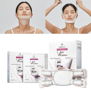벨라컨투어 울트라 리프팅 밴드 + 목주름팩 5매 턱살 이중턱 볼살