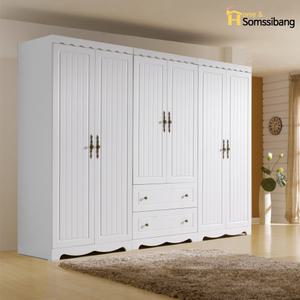 솜씨방가구 엔틱 비올라 옷장/튼튼한 장롱/원룸장농/이불장/전신 거울