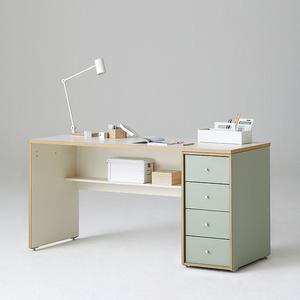 [추가최대3%]한샘 샘 책상 150cm 하부서랍형 시공(컬러 택1)