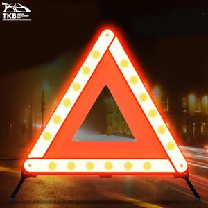 TKB 눈부신 차량용 안전 삼각대 형광 접이식