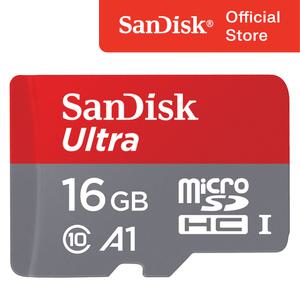 샌디스크 마이크로 SD카드 울트라 A1 16GB 16기가 닌텐도 핸드폰 카메라 메모리카드