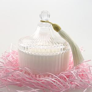 새로핸즈 캔들용기 양초 유리용기 크리스탈 메리고 250ml