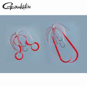 [에프원낚시]가마가츠 앵환 컬리 스커트 유닛 롱컬리 숏컬리  참돔 타이라바 채비 2개입