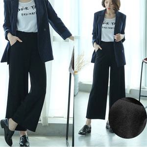 겨울엔 역시 ~기모바지 밴딩와이드팬츠 슬랙스 항아리바지 절바지 정장바지 편한바지