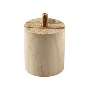 가구 다리 발 원통형 원목 50x58