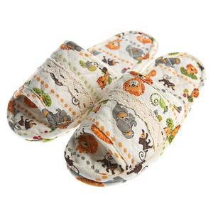 더블패드 애니멀 면실내화 거실화 슬리퍼 덧신 거실용슬리퍼 실내화 순면 퀼트