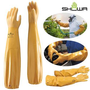 SHOWA 내화학장갑 No.772 내산장갑 롱슬리브/650mm (10매/5세트) 방수 산업용 특수/화학용
