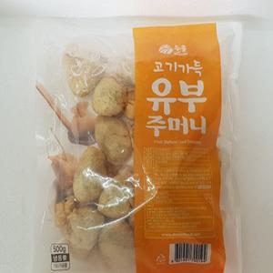 두솔 고기가득 유부주머니 500g