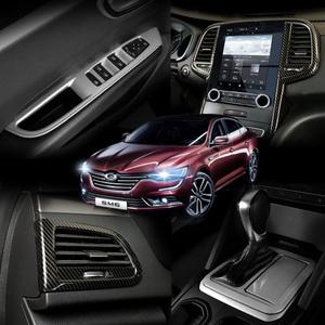 SM6 더뉴SM6 튜닝 실내 카본 몰딩 커버 용품