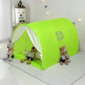 키즈돔 매쉬 3단 플레이텐트-그린 놀이텐트 침대텐트 어린이텐트 여름텐트