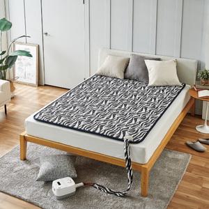 한일의료기 온수매트 지브라 블랙 더블사이즈