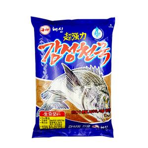 집어제 감성천국 - 감성돔 파우더 밑밥 바다낚시미끼 백크릴