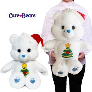 케어베어인형 크리스마스 위시베어 특대형 45cm 화이트 선물 곰인형 곰돌이 동물