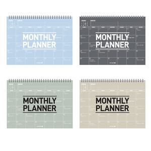 모닝글로리 4000 pp 투명 월간 스케줄러 13개월(월간) 플래너