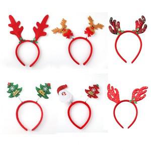 크리스마스 루돌프 머리띠 유치원 이벤트 행사 어린이집 교회 단체 선물 성탄절 이벤트 행사