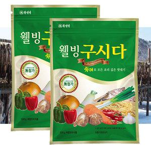 북설악 황태 웰빙 구시다 500g 2개 MSG무첨가 황태가루 조미료