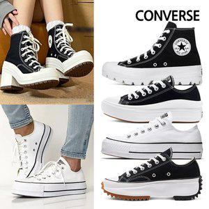 [컨버스]척테일러 올스타 리프트 캔버스 로우 블랙 화이트 택일(560251C/560250C)