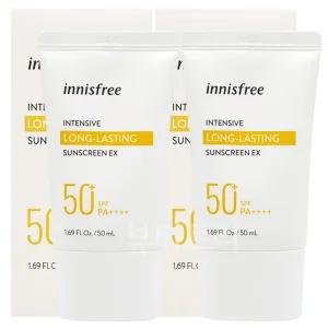 이니스프리 인텐시브 롱래스팅 선스크린 EX 50ml+50ml 유통기한임박