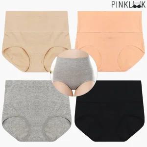[하프클럽/핑크룩]다양한 사이즈 순면팬티 똥배복대팬티1종/택1