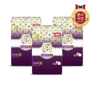 [엘지생활건강]쏘피 바디피트 귀애랑 슈퍼롱 20P x 3팩