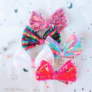 스팽글선물리본집게핀 곰돌이네액세서리 신생아 셀프촬영 백일 돌 공주 유아 베이비 여아