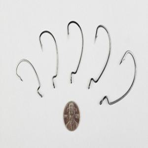 광어 다운샷 웜 바늘 대용량 50개입 선상 광어 우럭 도다리  배스 바다민물 겸용 하이카본스틸재질 nsb코팅