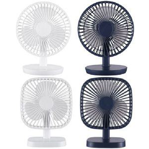 브리즈 써클 스퀘어 선풍기 충전식 탁상용 USB