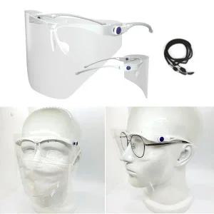 국내산 안경형 페이스쉴드 안면 보호구 비말차단 마스크 안전 보안경 안티포그