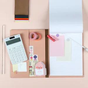 슈프림 노트패드 A4 바인더 리갈 가죽 커버