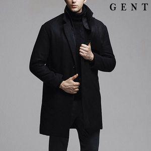 [G.E.N.T]남성용 이중 집업 모직코트 GOC6402C_P311941225