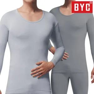 BYC 남성 상하세트 내복 양면 성인 빅사이즈 110-120 9부 겨울 보온 성인 내의