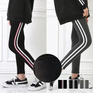 [제이키드주니어]두줄밍크기모레깅스 겨울 레깅스