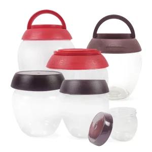 단지 PET (1kg) 항아리 단지 플라스틱 단지형 PET병