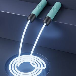 확찐자 탈출 다이어트 야광 형광 발광 빛나는 LED 엘이디 네온 줄넘기 집에서 학교 체육 실내 유산소 운동