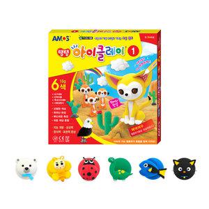 아모스 아이클레이(1) 6색 18g
