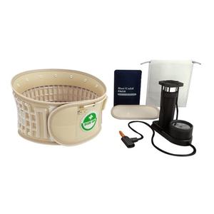 +홈쇼핑정품+ 디스크윈 잭 엔드 공기압 보호대 앤드 디스크캔 견인기 펌프식 허리지지대 허리벨트 닥터