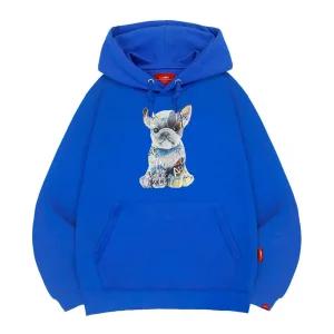 엘라모 3H 레터링퍼피 후드티 남녀공용 빅사이즈 M~4XL