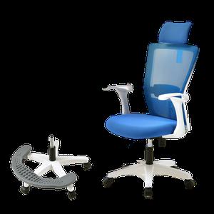 보스200 사무실 책상 컴퓨터 학생용 공부 메쉬 발받침 의자