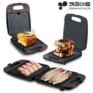_ 2in1 쿼드 와플메이커/그릴 KWG-P1200