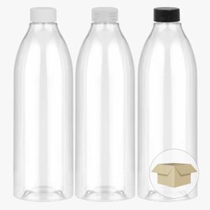 DP1000투명 일반캡 1000ml 1박스 66개 음료병 더치커피병 주스병 페트병