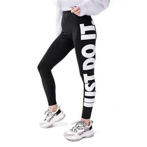 [나이키][나이키]  레깅스 우먼 요가 등산 저스트두잇 여성 레깅스 NI-WW1 블랙