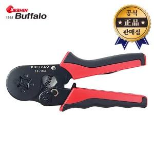 세신버팔로 자체조절형 압착기 SB-10A 페럴단자 사각압착 핀터미널