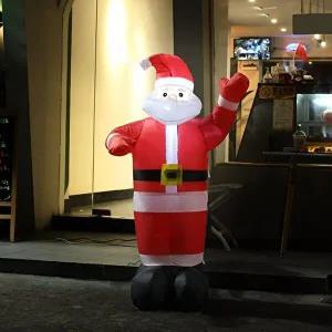 [도토로][도토로]130cm LED 에어벌룬 대형 하얀수염 산타