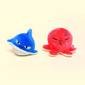 모찌타운 씨애니멀 스트레스볼 문어 상어 말랑이 인형 주물럭 장난감 스퀴시 어린이 선물 귀여운 애착 감정