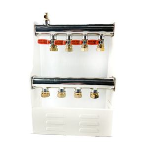 기름보일러 분배기 4구 25A / XL 난방 스텐 밸브