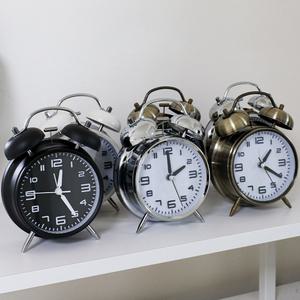 무소음 자명종 시끄러운 탁상 알람 시계 LUAZ-X01