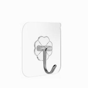 접착식 투명 고리 후크 주방 욕실 소품 걸이 간편