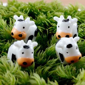 미니어쳐 미니젖소-5개/젤캔들 테라리움 화분 정원