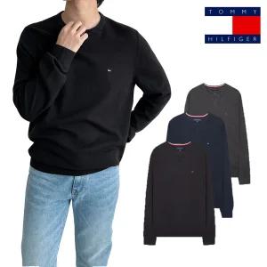 [타미힐피거]TOMMY 타미힐피거 시그니쳐 크루넥니트