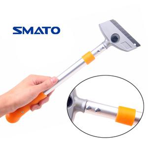 2단 스크래퍼 550mm 끌칼 칼날 교체식 페인트 제거 스티커제거 헤라 구두칼 벽지 접이식